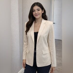CALVIN KLEIN LINEN BLAZER